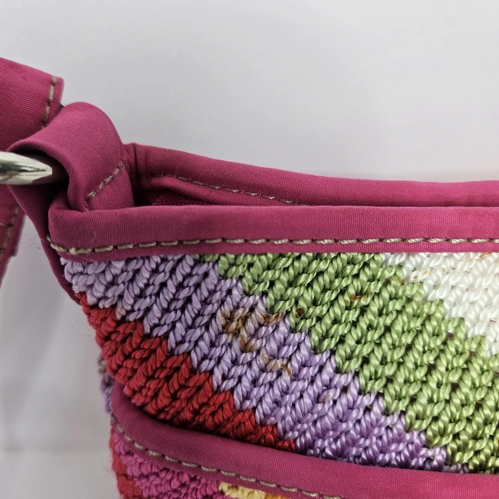 The‎ SAK Purse Crochet Crossbody Mulit Color Adjustable Strap